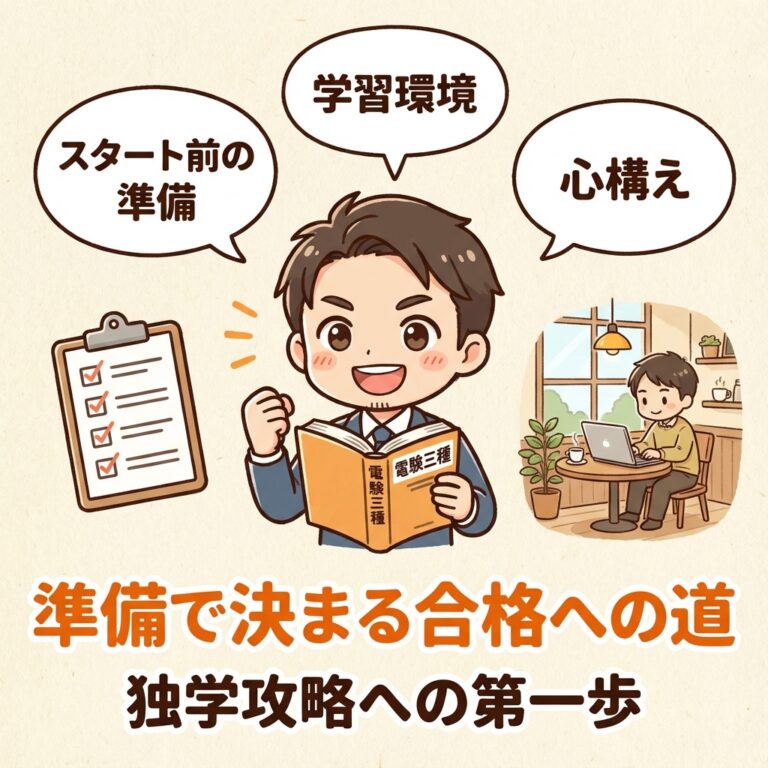電験三種の独学勉強法｜何から始めるか・やってはいけない勉強法・続けるコツ