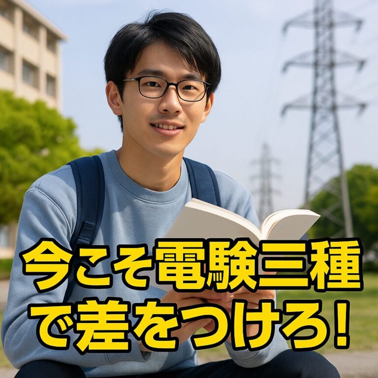 学生が電験三種を今すぐ目指すべき７つの理由——就活・年収・将来リスクを一気にカバー！