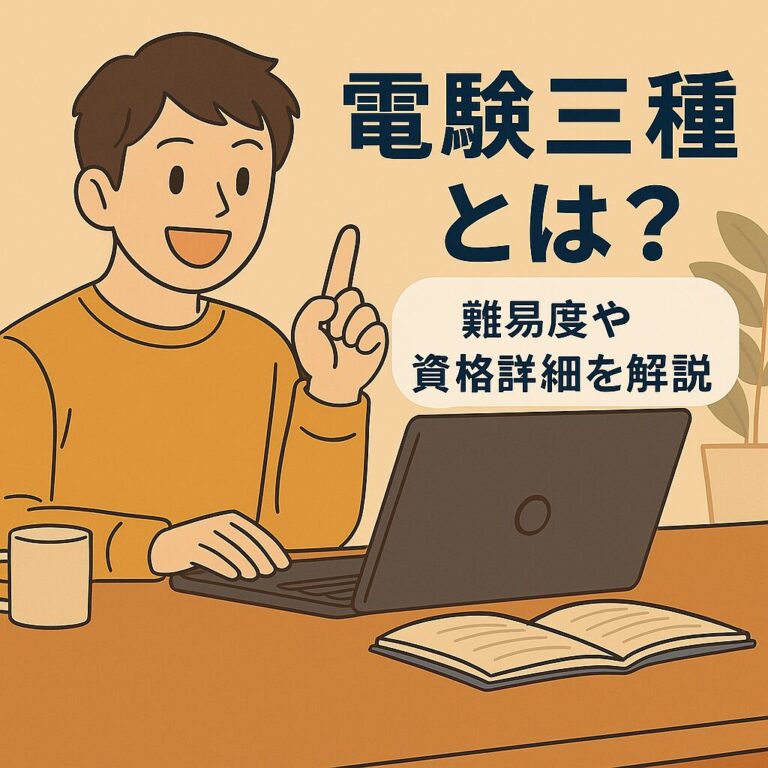 電験三種とは？どんな資格か初心者にもわかりやすく徹底解説｜難易度・合格率・活かし方まで