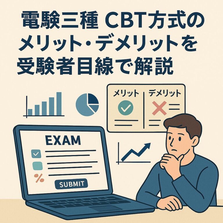 電験三種 CBT 方式のメリット・デメリットを受験者目線で解説