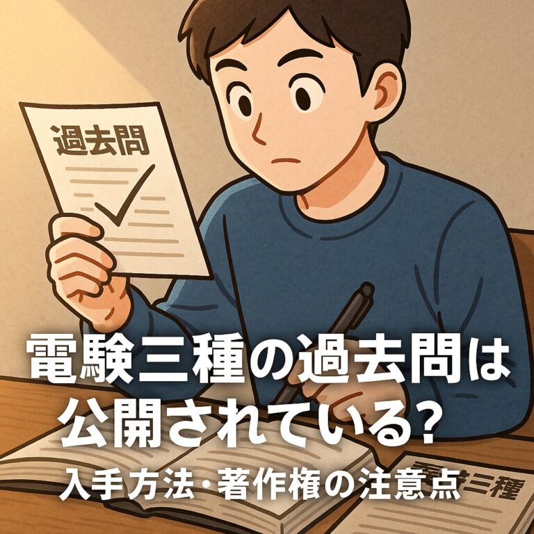 電験三種の過去問は公開されている？入手方法・著作権の注意点を徹底解説