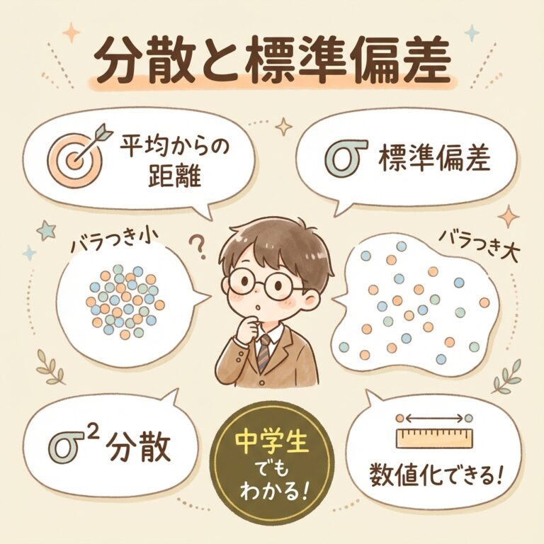 標準偏差とは？求め方とExcelでの計算方法を図解｜計算ツール付き