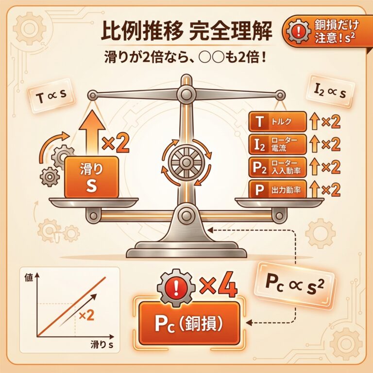 比例推移｜滑りと比例する5つの量を完全マスター