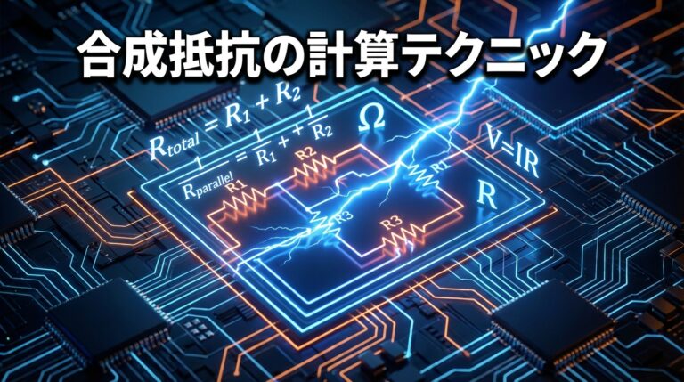 合成抵抗の求め方｜直列・並列・和分の積からブリッジ回路まで例題で図解（計算ツール付き）