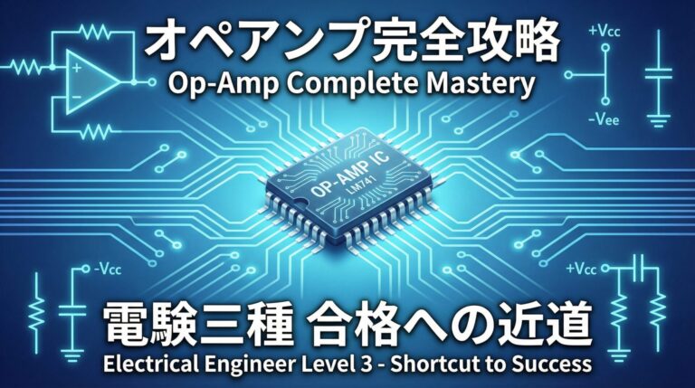 オペアンプとは？仕組みと反転・非反転増幅回路の計算を図解｜仮想短絡と計算ツール付き