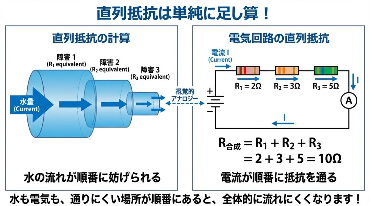 合成抵抗の計算テクニック|直列・並列・複雑回路を一発で解く【直流回路 第3回】 - soloblog