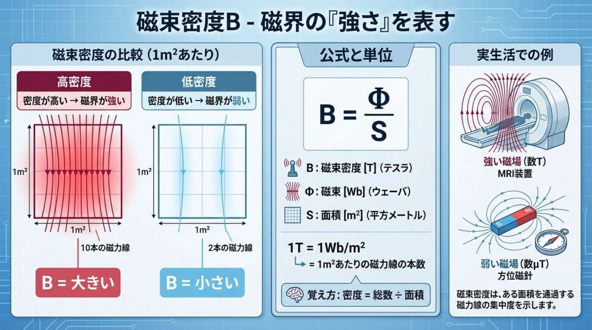 【電験三種・理論】磁気とは何か?|磁力線・磁束・磁束密度の基礎 - soloblog