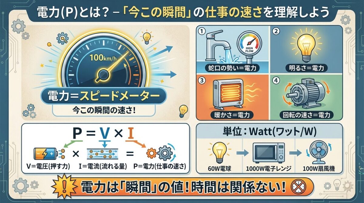 電力と電力量の違い|P=VIとW=Ptを完全マスター - soloblog