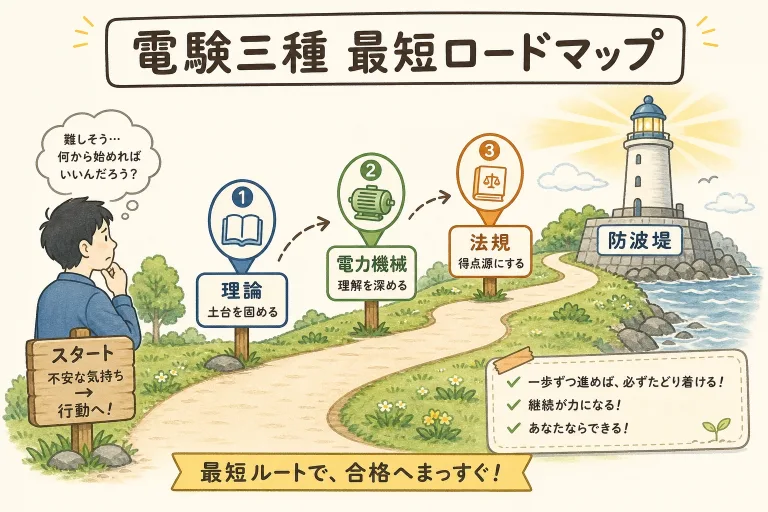 電験三種で人生の防波堤を築く｜迷う30代のための最短ロードマップ