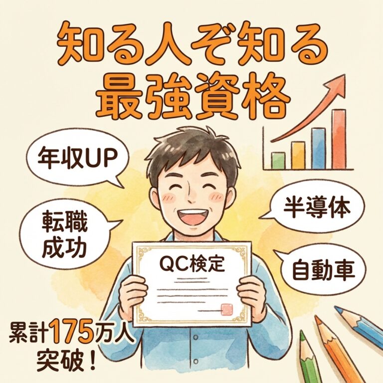 QC検定で年収は上がるのか？｜転職サイト150件を徹底分析！「知る人ぞ知る」製造業の最強資格の換金レートを暴く