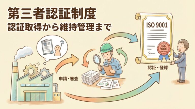 第三者認証制度とQMSの運用｜認証取得から維持までを完全図解
