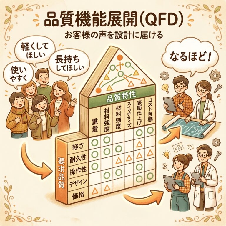 品質機能展開（QFD）｜顧客の声を設計に落とし込む方法