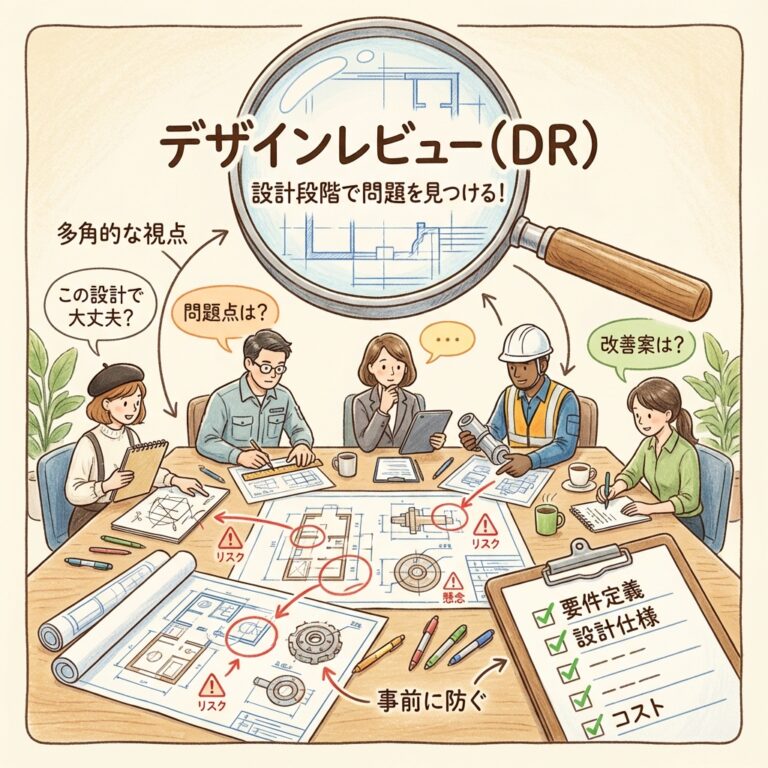DR（デザインレビュー）とトラブル予測｜設計段階で問題を防ぐ