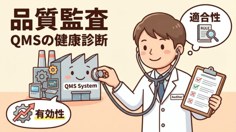 品質監査｜QMSの適合性と有効性を確認する方法