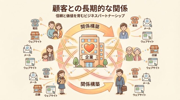 顧客関係性管理（CRM）｜顧客との長期的な関係を構築する