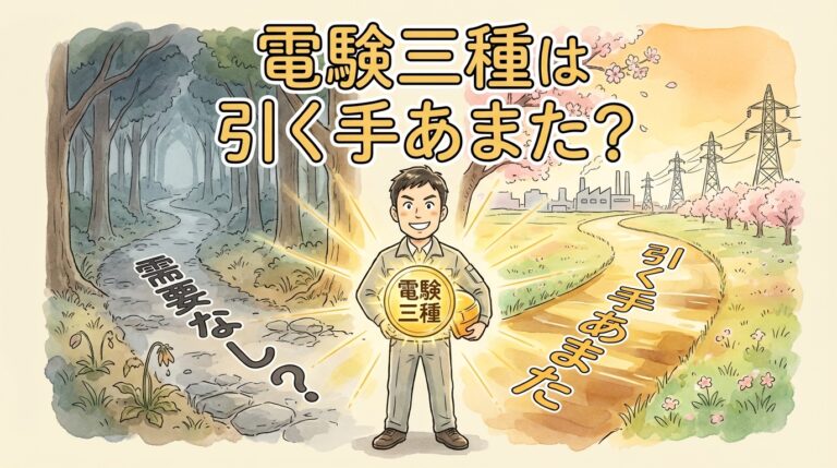 電験三種は引く手あまた？需要と将来性を求人データで徹底検証