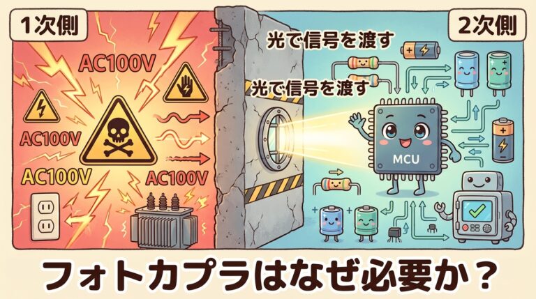 フォトカプラとは？仕組みと使い方、CTRと寿命の設計を図解｜抵抗値の計算ツール付き