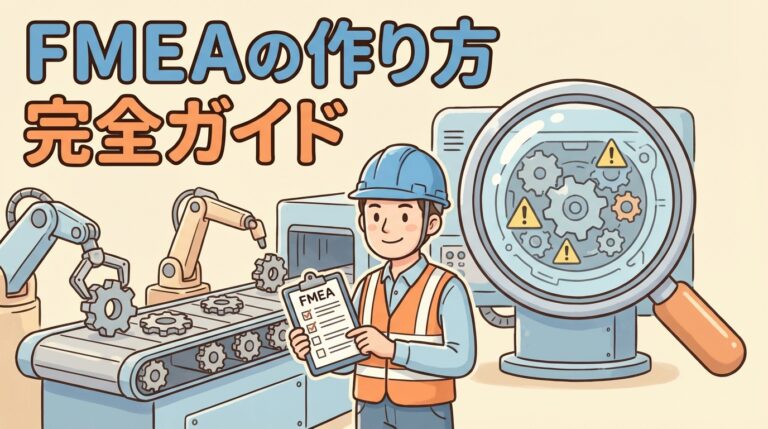 FMEAとは？設計FMEAと工程FMEAの違い・作り方を様式例つきで解説
