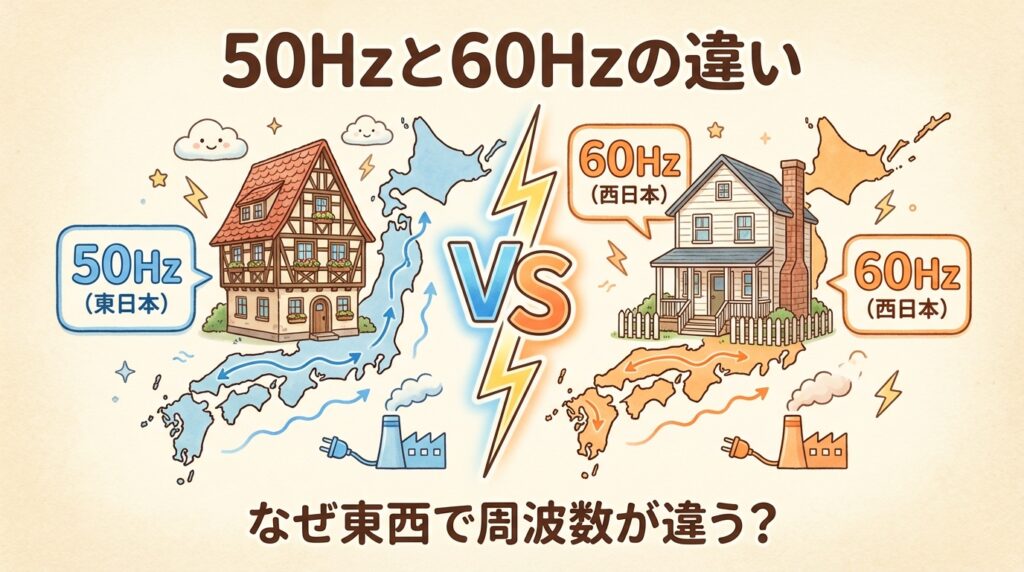 50Hzと60Hzの違い｜引越しで家電は壊れる？使えるの？ soloblog