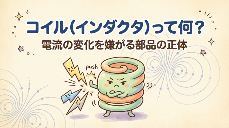 コイルとは？インダクタの仕組みと働き・インダクタンスを図解｜計算ツール付き