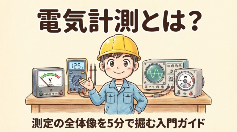 電気計測とは？5つのテーマと過去問22問の出題一覧で全体像をつかむ