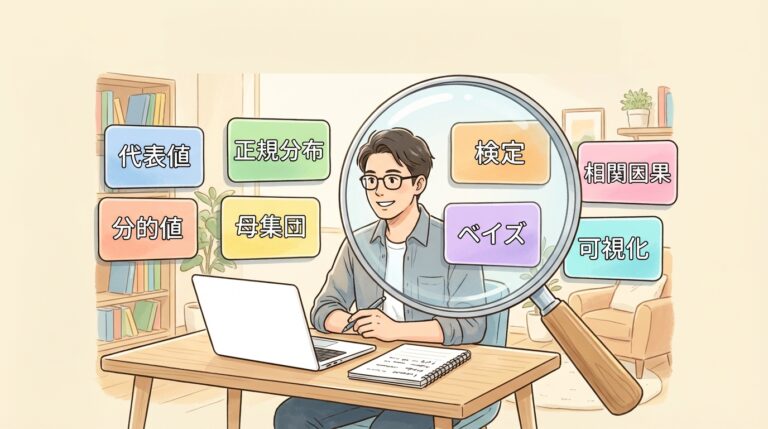 DS検定の統計問題を得点源にする｜代表値・分布・検定・ベイズを完全整理