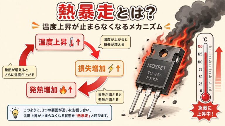 熱暴走とは？｜温度上昇が止まらなくなるメカニズムを完全図解