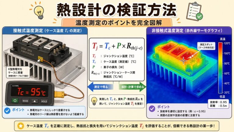 熱設計の検証方法｜温度測定のポイントを完全図解