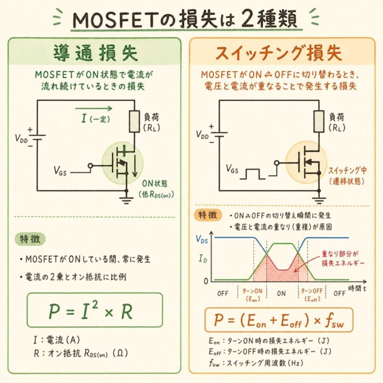 損失=発熱|パワー半導体の発熱量を見積もる完全ガイド - soloblog