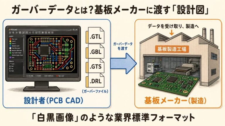 【完全図解】ガーバーデータとは？｜基板メーカーに渡す「設計図」の正体