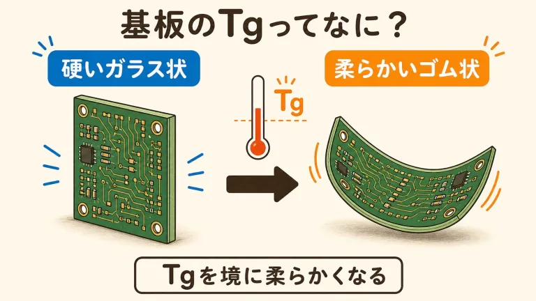 基板のガラス転移温度（Tg）とは？高Tg材が必要な理由をやさしく解説