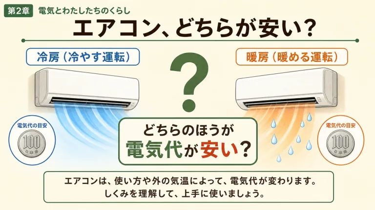 冷房と除湿の電気代はどっちが安い？答えが逆転する理由