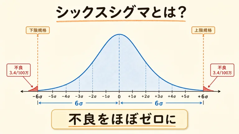 シックスシグマとは？DMAICと日本式QCの違いをやさしく解説