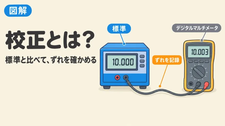 校正とは？測定器の校正の意味・調整との違い・トレーサビリティ
