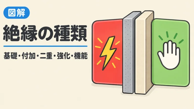 絶縁の種類とは？基礎・付加・二重・強化・機能絶縁の違いを図解｜判定ツール付き