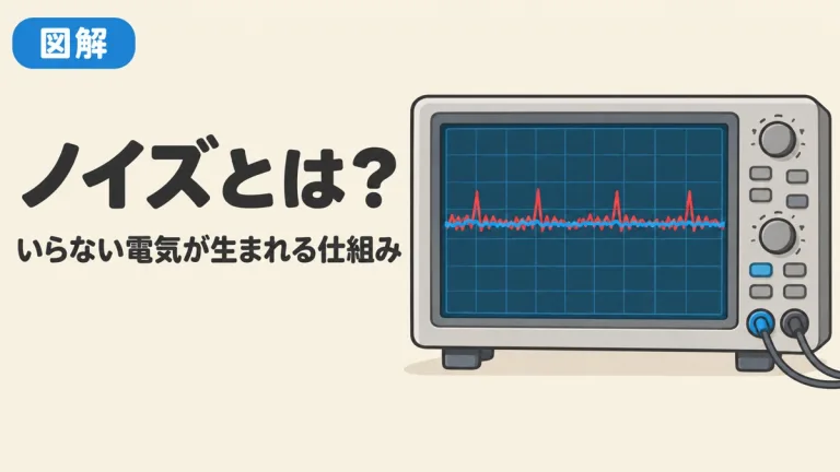 ノイズとは？電気回路のノイズの意味と発生の仕組み・対策の考え方を図解｜計算ツール付き